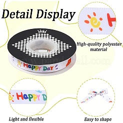 22M Flat Cotton Ribbon&nbsp;SRIB-WH0024-01