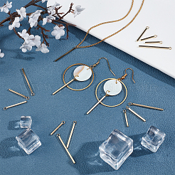 60Pcs 4 Style 304 Stainless Steel Pendants&nbsp;STAS-SC0003-94