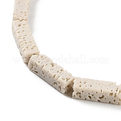 Synthetic Lava Rock Dyed Beads Strands&nbsp;G-H311-07-11