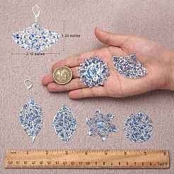 DIY Flower Drop Earring Making Kit&nbsp;DIY-SZ0008-53