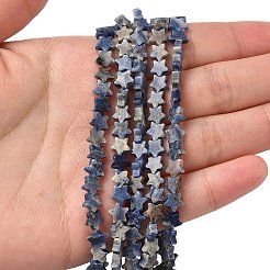 Natural Sodalite Beads Strands&nbsp;G-F817-A08-01