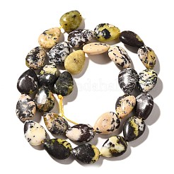 Natural Yellow Turquoise(Jasper) Beads Strands&nbsp;G-I377-A14