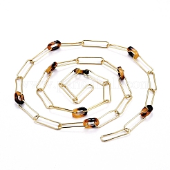Handmade Brass Paperclip Chains&nbsp;CHC-H102-09G