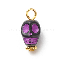 Skull Acrylic Pendants&nbsp;PALLOY-JF01757-02