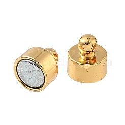Column Brass Magnetic Clasps&nbsp;KK-B160-40G