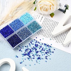 4500Pcs 6 Style 12/0 Glass Seed Beads&nbsp;SEED-YW0001-27C