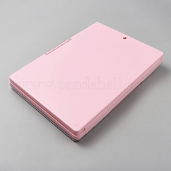 Rectangle Plastic Clipboards & Storage Folder&nbsp;AJEW-WH20010-42A