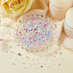 3 Sets Glass Half Round Cabochons&nbsp;GLAA-SC0002-63F