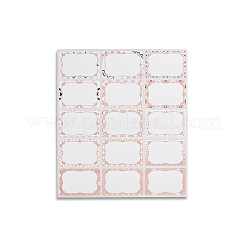 PVC Self Adhesive Stickers&nbsp;DIY-WH20007-64C