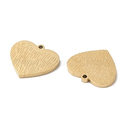 Ion Plating(IP) 316L Surgical Stainless Steel Charms&nbsp;STAS-H213-84G