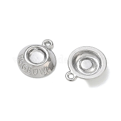 304 Stainless Steel Pendant Cabochon Settings&nbsp;SA-CBAE5AC-21P