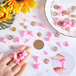 150Pcs 5 Style Craft Plastic Doll Noses&nbsp;KY-GF0001-39