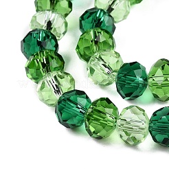 Transparent Glass Beads Strands&nbsp;GLAA-T023-09E