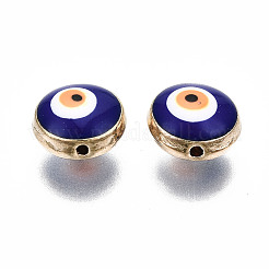 Alloy Enamel Beads&nbsp;LS-ENAM-WH0047-14F-10mm