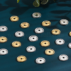 80Pcs 2 Colors Tibetan Style Alloy Spacer Beads&nbsp;FIND-LP0001-51