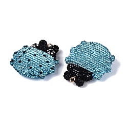 Handmade Polymer Clay & Rhinestone Big Pendants&nbsp;FIND-Q123-01D