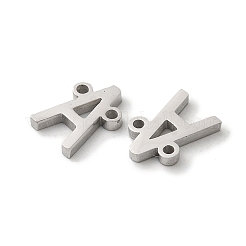 Non-Tarnish 26Pcs 304 Stainless Steel Connector Charms&nbsp;STAS-C081-01P
