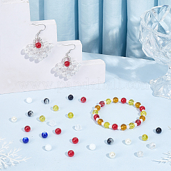 480Pcs 12 Styles Glass Round Beads Set&nbsp;DIY-GA0009-29