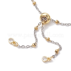 304 Stainless Steel Slider Bracelet Makings&nbsp;AJEW-JB01280-01