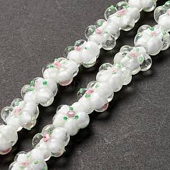 Handmade Lampwork Beads Strands&nbsp;LAMP-D015-08K