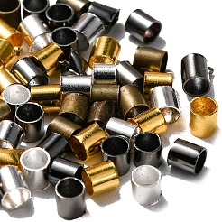 600Pcs 4 Colors Brass Crimp Beads&nbsp;KK-YW0001-52