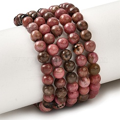 Natural Rhodonite Beads Strands&nbsp;G-G735-10-4mm
