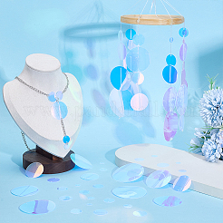 390Pcs 8 Styles Plastic Connector Charms&nbsp;KY-PH0002-27