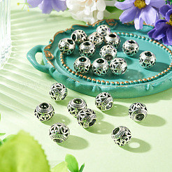 20Pcs Tibetan Style European Beads&nbsp;MPDL-TADJ0001-01