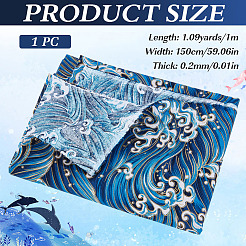 Japanese Style Cotton Fabric&nbsp;DIY-WH0589-004B-03