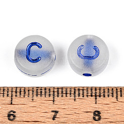 Luminous Frosted Acrylic Beads&nbsp;FACR-T008-02C