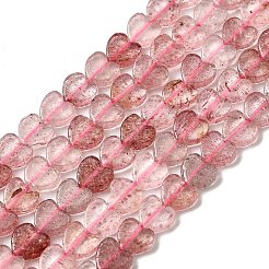 Natural Strawberry Quartz Beads Strands&nbsp;G-A272-A01-23B