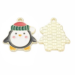 Alloy Enamel Pendants&nbsp;X-ENAM-J649-17LG
