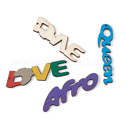 DIY Word Style Earring Making Kits&nbsp;DIY-TA0008-61