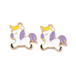 Alloy Enamel Pendants&nbsp;ENAM-M052-07G-C