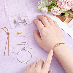 DIY Word Mom Link Slider Bracelet Making Kit&nbsp;DIY-UN0003-70