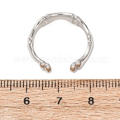 304 Stainless Steel Cuff Open Rings&nbsp;RJEW-P191-11P