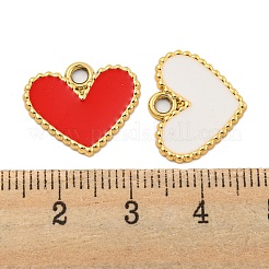UV Plating Alloy Enamel Pendants&nbsp;ALRI-C009-14G