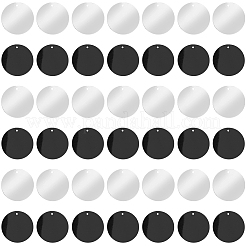 500Pcs 2 Colors Plastic Paillette/Sequins Pendants&nbsp;AJEW-GF0014-28B