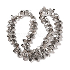 Pearl Luster Plated Electroplate Beads Strands&nbsp;EGLA-H104-07A-PL01