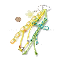 Polyester & Spandex Cord Ropes Pendant Decorations&nbsp;HJEW-JM03843