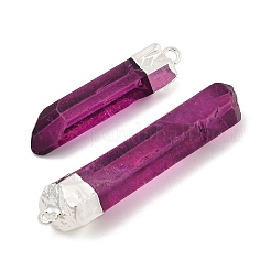 Natural Quartz Crystal Pointed Pendants&nbsp;G-P253-03S-09