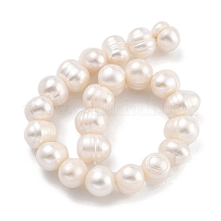 Natural Cultured Freshwater Pearl Beads Strands&nbsp;PEAR-C003-15C