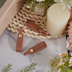 3Pcs Cowhide Leather Keychains&nbsp;KEYC-CL0001-33A