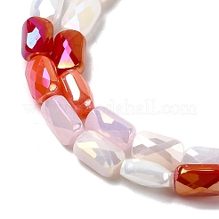 Electroplate Glass Beads Strands&nbsp;EGLA-P065-02A-06