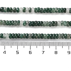 Natural Qinghai Jade Beads Strands&nbsp;G-K343-C31-01