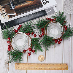 2Pcs Glass Candle Cups&nbsp;AJEW-GF0007-25