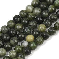 Natural Chinese Jade Beads Strands&nbsp;G-F363-6mm