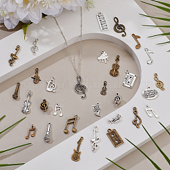 60Pcs 30 Styles Tibetan Style Alloy Pendants&nbsp;FIND-WR0012-37
