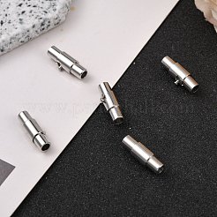 Brass Locking Tube Magnetic Clasps&nbsp;MC079