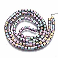 Electroplate Non-magnetic Synthetic Hematite Beads Strands&nbsp;X-G-T114-62-04